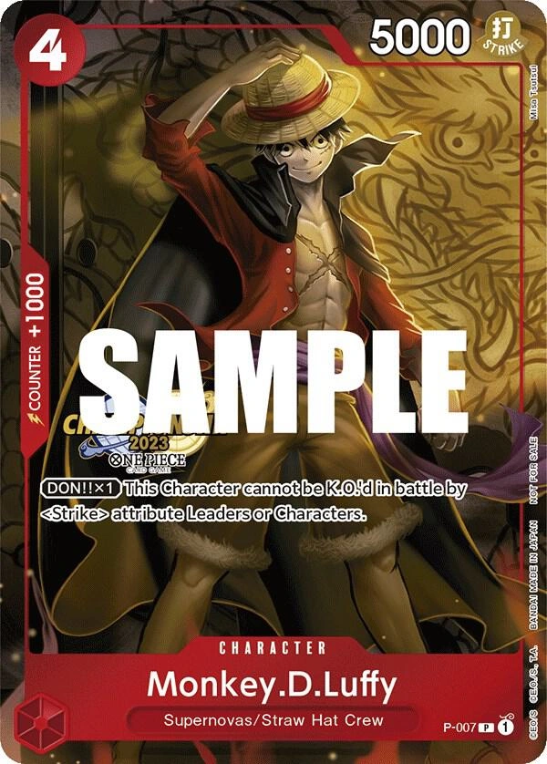 Monkey.D.Luffy - P-007 (Tournament Pack Vol. 1)