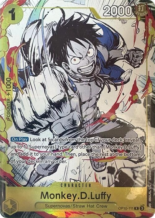 Monkey.D.Luffy (Premium Card Collection -6 assort vol.1-)